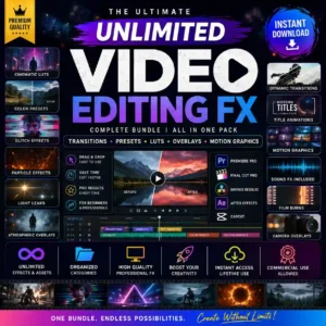 5000+ Video Editing Effects Bundle