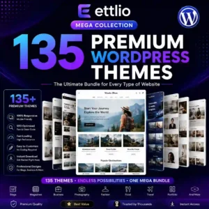 135  WordPress Blog Theme Mega Collection