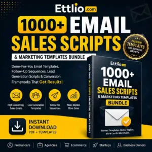 1000+ Email Sales Scripts Bundle