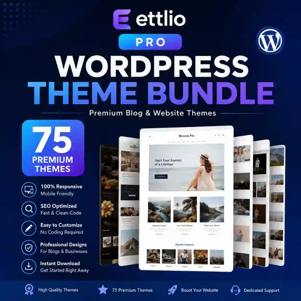 Professional WordPress Theme Collection (75 Themes)